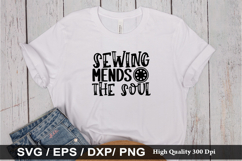 Sewing Machine SVG Design - Sewing T-shirt Design Product Image 2