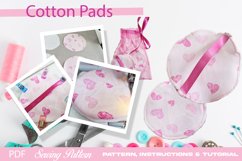 Cotton Pads DIY reusable sewing pattern bag accessories PDF Product Image 1