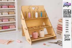 Sewing Thread Organizer Laser Cut Bundle | Storage Rack |CNC Product Image 13