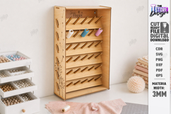 Sewing Thread Organizer Laser Cut Bundle | Storage Rack |CNC Product Image 9