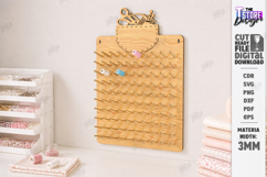 Sewing Thread Organizer Laser Cut Bundle | Storage Rack |CNC Product Image 12