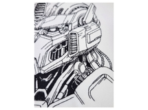 Mech Commander Outline Embroidery Product Image 5