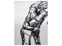 Skeleton Hand holding a Withered Flower Product Image 5