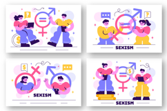 10 Sexism Awareness Illustration Product Image 2
