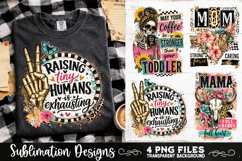 Trendy Mama PNG , Retro Collage Mama 4 Designs Sublimation Product Image 6