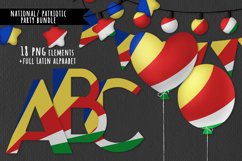 National, Patriotic Party Bundle. Seychelles Product Image 1
