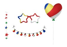 National, Patriotic Party Bundle. Seychelles Product Image 2