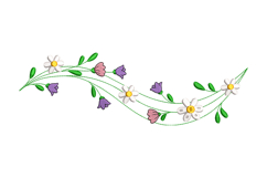 Floral Border Embroidery Designs For Machine Product Image 1