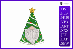 Christmas Bell Gnome Embroidery Designs For Machine Product Image 1