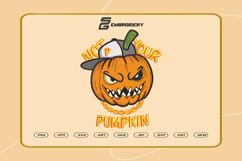 Cool Halloween Pumpkin Embroidery Designs For Machine Product Image 1