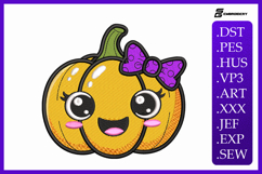 Sweet Spooky Pumpkin Embroidery Designs For Machine Product Image 1