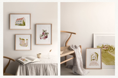 European Spring Garden Watercolor Product Image 10