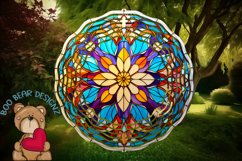 Stain glass Wind Spinner Sublimation design Product Image 1