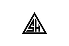 SH logo design Product Image 1