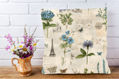 Shabby Chic Cottagecore Junk Journal Digital Papers Product Image 3