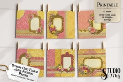 Shabby Chic Floral Junk Journal Papers Product Image 2