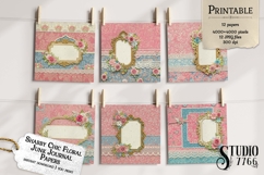 Shabby Chic Floral Junk Journal Papers Product Image 3