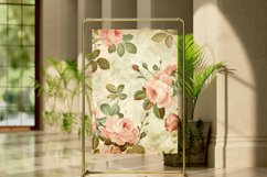 Shabby Chic Roses Seamless Digital Paper Bundle Product Image 3