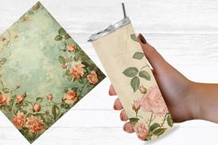 Shabby Chic Roses Seamless Digital Paper Bundle Product Image 4