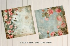 Shabby Chic Roses Seamless Digital Paper Bundle Product Image 8