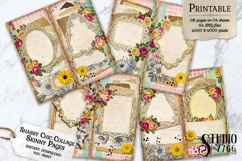 Shabby Chic Skinny Junk Journal Pages Product Image 1