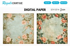 Shabby Chic Digital Paper Product Image 1