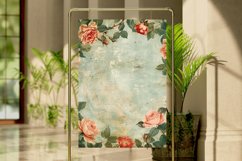 Vintage Shabby Chic Digital Paper Bundle Product Image 5