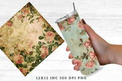 Vintage Shabby Chic Digital Paper Bundle Product Image 6