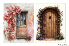 Old Door Junk Journal Pages | Vintage Scrapbooking JPG Product Image 3