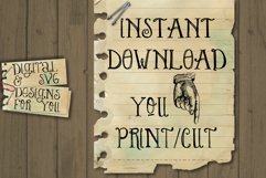 Shabby Vintage | Master Board | Collage | Roses | Printable Product Image 4