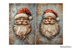 Santa Junk Journal Pages | Vintage Christmas Winter Papers Product Image 2