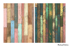 Old Wood Papers Junk Journal Background | Printable Pages Product Image 3