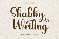 Shabby Writing Product Image 1