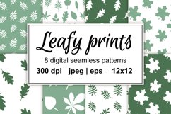 Set of Leaves Patterns Product Image 1
