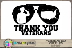 Thank you Veterans / America Veterans Day SVG Product Image 1