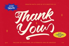 Shading Flash - Bold Calligraphy Font Product Image 20