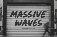 Shadow Anthem - Handbrushed Display Font Product Image 3