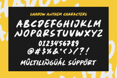 Shadow Anthem - Handbrushed Display Font Product Image 6