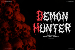 Shadow Prayer | Black Metal Font Product Image 4