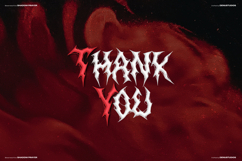 Shadow Prayer | Black Metal Font Product Image 10