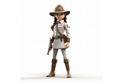 3D pixar Character Child Girl with relevant environment Product Image 1