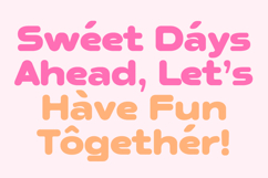 Shake Bubble Playful Bubble Display Font Product Image 4