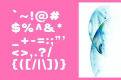 Shake Bubble Playful Bubble Display Font Product Image 10
