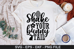 Shake your bunny tail - Easter SVG Design Product Image 1