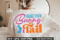 Easter SVG Design - Shake Your Bunny Tail Product Image 3