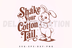 Shake Your Cotton Tail SVG Product Image 1