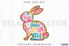 Shake Your Cotton Tail Sublimation PNG Product Image 1