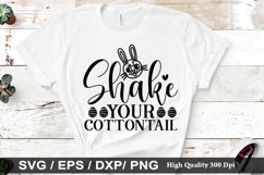 Shake your cottontail SVG - Easter Dog Design Product Image 1