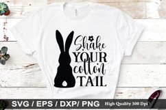 Shake your cottontail SVG - Easter Design Product Image 1