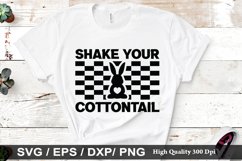 Shake your cottontail SVG - Easter Design Product Image 1